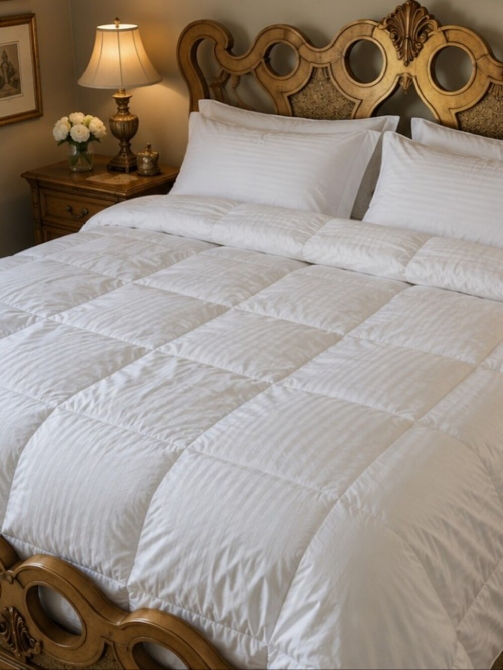 New Made For Westin Hotels & Resorts Down Alternative Comforter. Size Queen.